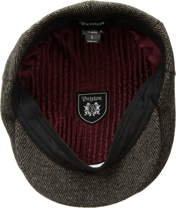 Basco scozzese Brixton Uomo Marrone Nero design barilotto-2