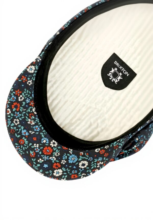 Berretto Marinaio Brixton Fiddler Flowers Donna Blu L