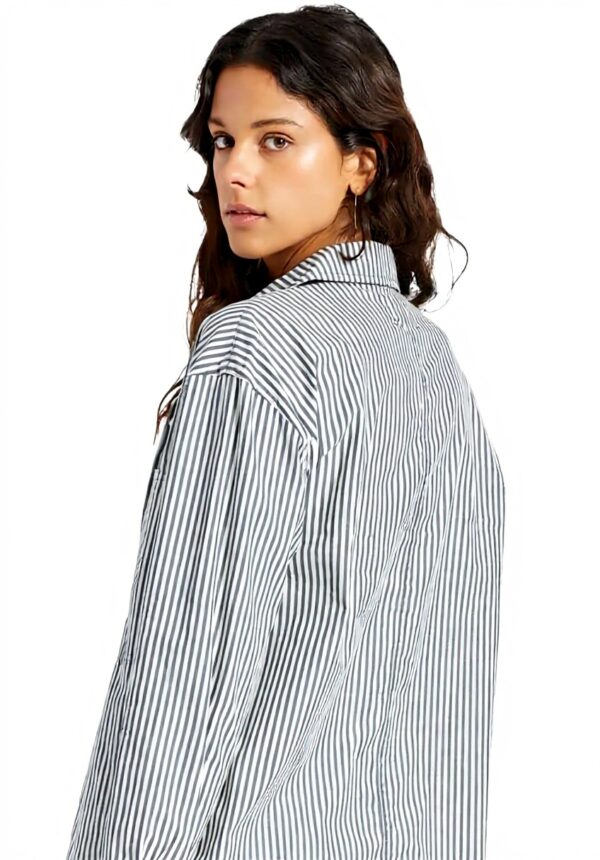 Giacche Donna Brixton Bowery Overshirt Lino Viscosa