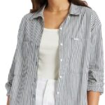 Giacche Donna Brixton Bowery Overshirt Lino Viscosa-0