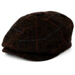 Brixton Brood II Berretto Spina Pesce Uomo Marrone Nero