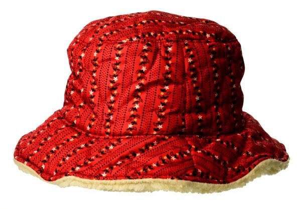 Brixton Bucket Hat Donna Falda Larga Rosso Cappello