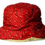 Brixton Bucket Hat Donna Falda Larga Rosso Cappello