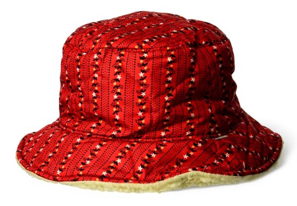 Brixton Bucket Hat Donna Falda Larga Rosso Cappello