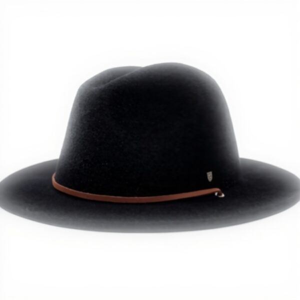 Cappello da Campo Brixton Fedora Unisex Adulto Nero