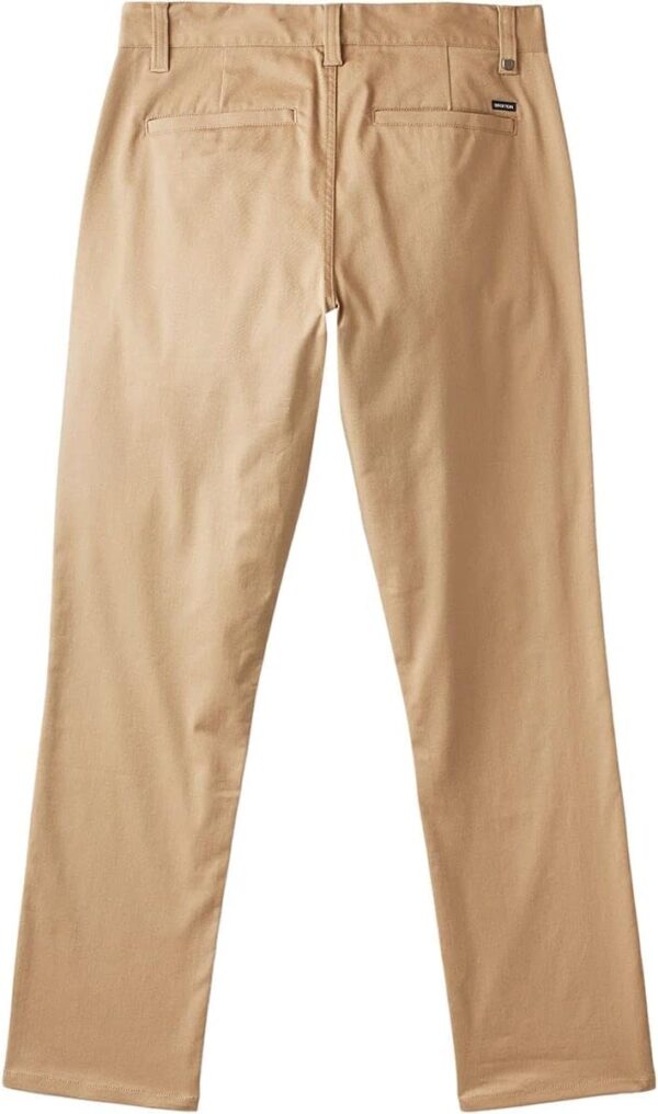 Pantaloni Chino Brixton Cordoncino Kaki Uomo Moda-1