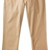 Pantaloni Chino Brixton Cordoncino Kaki Uomo Moda-2