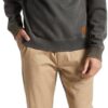 Pantaloni Chino Brixton Cordoncino Kaki Uomo Moda-3