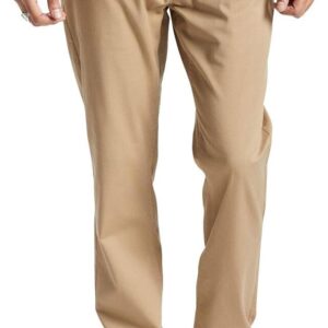 Pantaloni Chino Brixton Cordoncino Kaki Uomo Moda-0