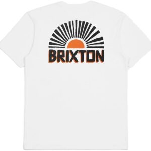 Maglietta sartoriale Brixton Fairview cotone minimale uomo-0