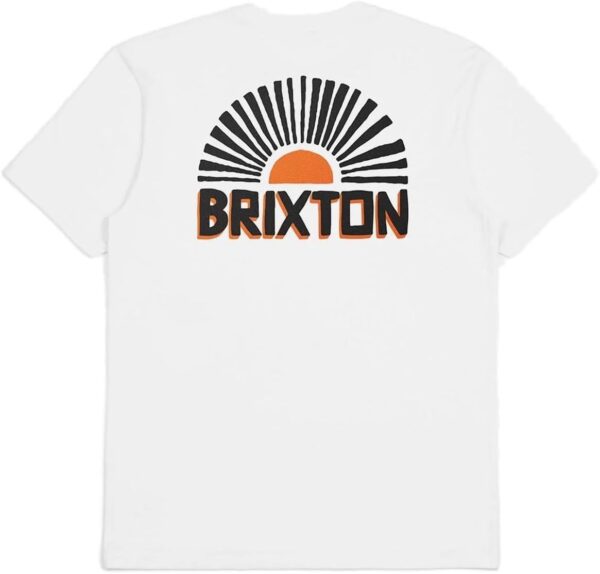 Maglietta sartoriale Brixton Fairview cotone minimale uomo-0