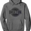 Felpa con Cappuccio Brixton Inghilterra Unisex Adulti-0