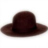Cappello Fedora Brixton Magdalena Borgogna Uomo Accessori