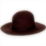 Cappello Fedora Brixton Magdalena Borgogna Uomo Accessori