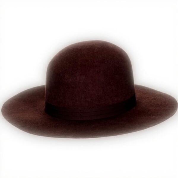 Cappello Fedora Brixton Magdalena Borgogna Uomo Accessori