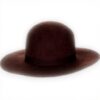 Cappello Fedora Brixton Magdalena Borgogna Uomo Accessori