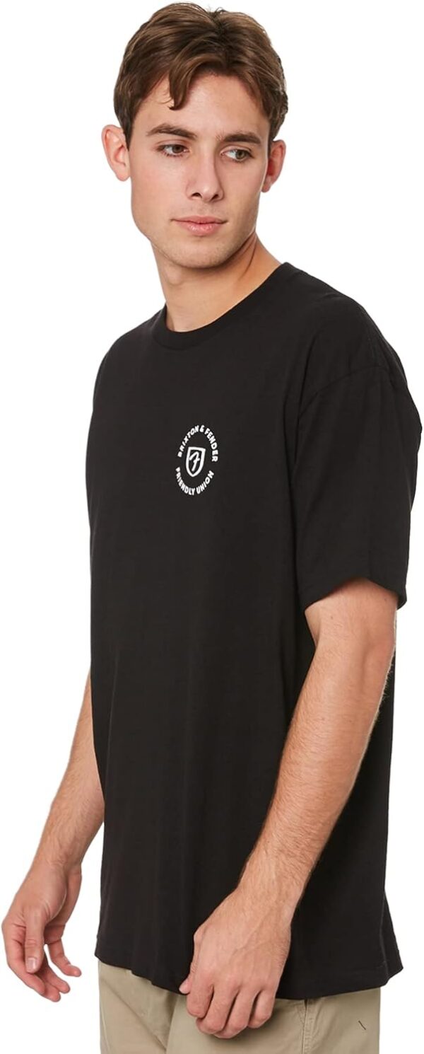 Maglietta Brixton Fender Nero T-shirt uomo collaborazione-2