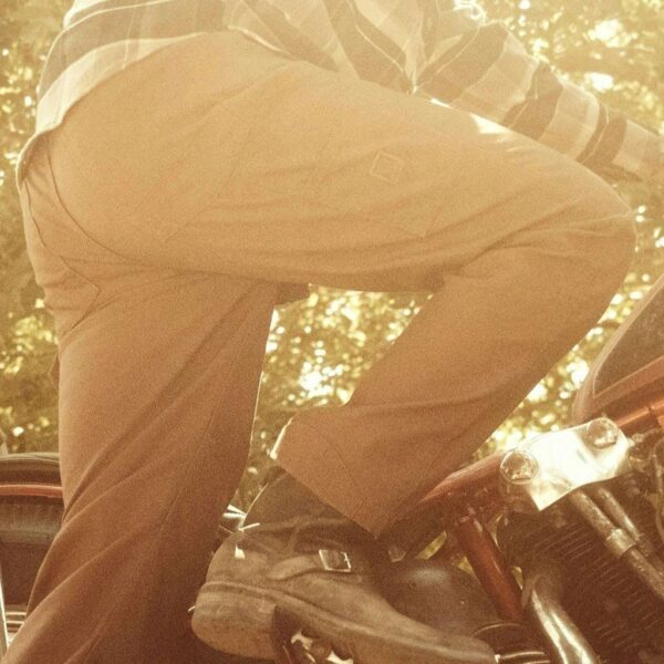 Pantaloni da Lavoro Brixton Marroni Cotone Poliestere Uomo-4