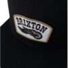 Brixton Cappello Snapback Nero Unisex Streetwear Cotone-2
