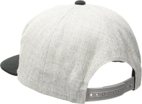 Cappellino baseball Brixton Louisville cotone grigio heather-1