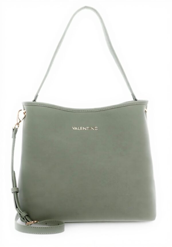 Borsa Valentino Brixton Donna Salvia Polvere Rosso Bianco