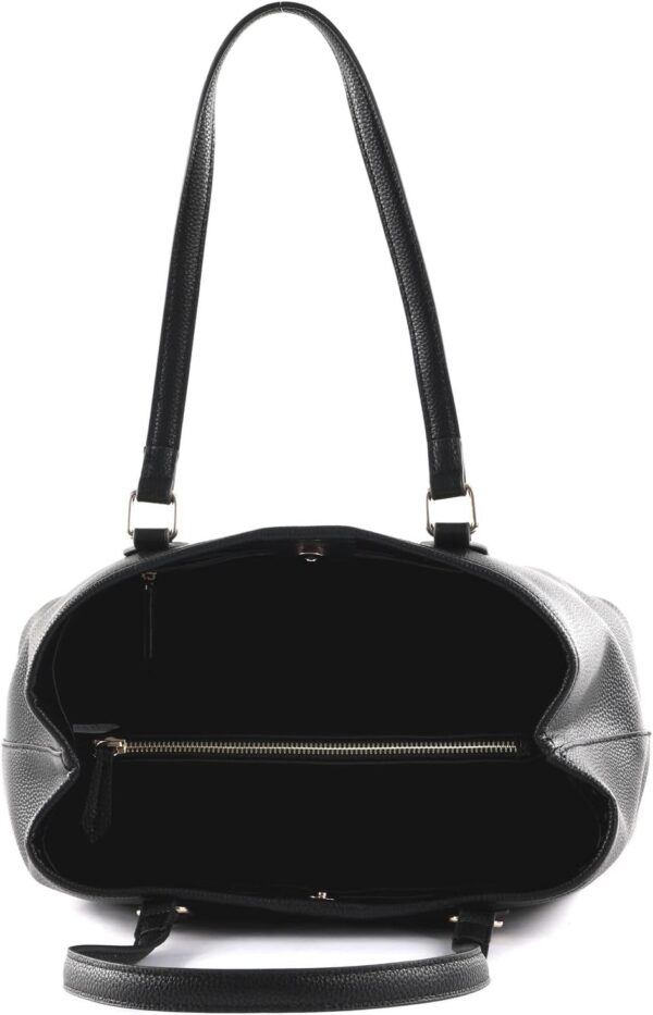 Borsa a spalla Valentino Brixton donna nero shopping-4