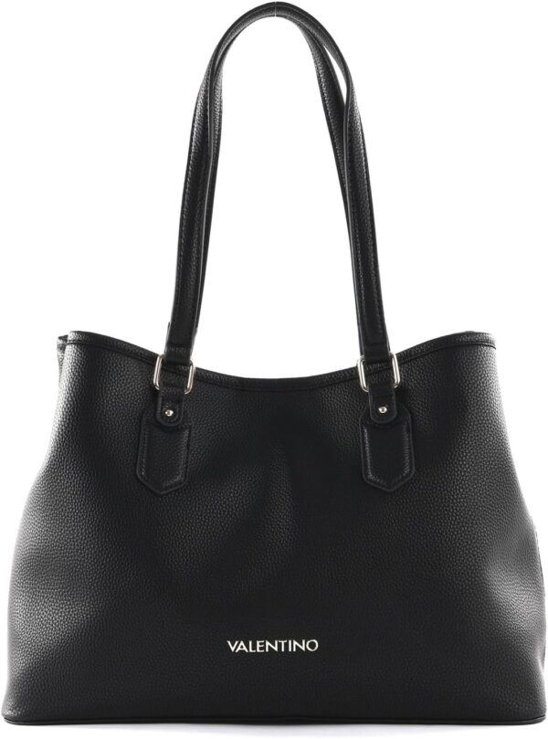 Borsa a spalla Valentino Brixton donna nero shopping-0