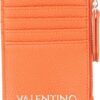 Portacarte Valentino Brixton Arancio design elegante-0