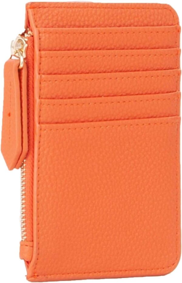 Portacarte Valentino Brixton Arancio design elegante-3