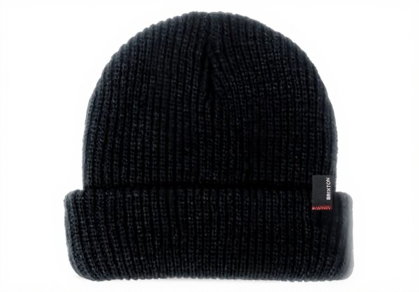 Brixton Berretto Polar Chunky Nero Uomo Accessori Invernali