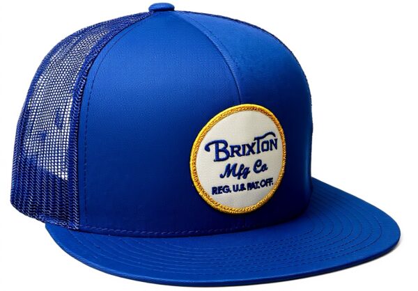 Cappellino Brixton Wheeler Mesh Blu Unisex Adulto
