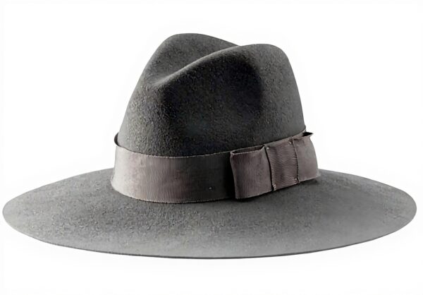 Cappello donna Brixton feltro lana capelina grigio