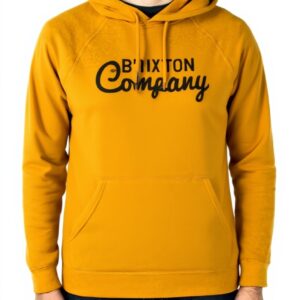 Felpa Brixton Uomo Giallo Senape senza cappuccio SOTO Crew
