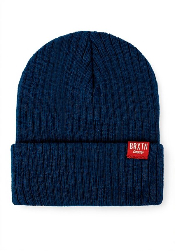 Berretto in maglia Brixton Hoover Beanie Deep Cobalt Uomo