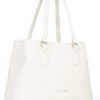 Borsa a spalla Valentino Brixton Donna Bianco Shopping