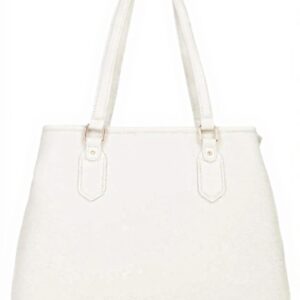 Borsa a spalla Valentino Brixton Donna Bianco Shopping