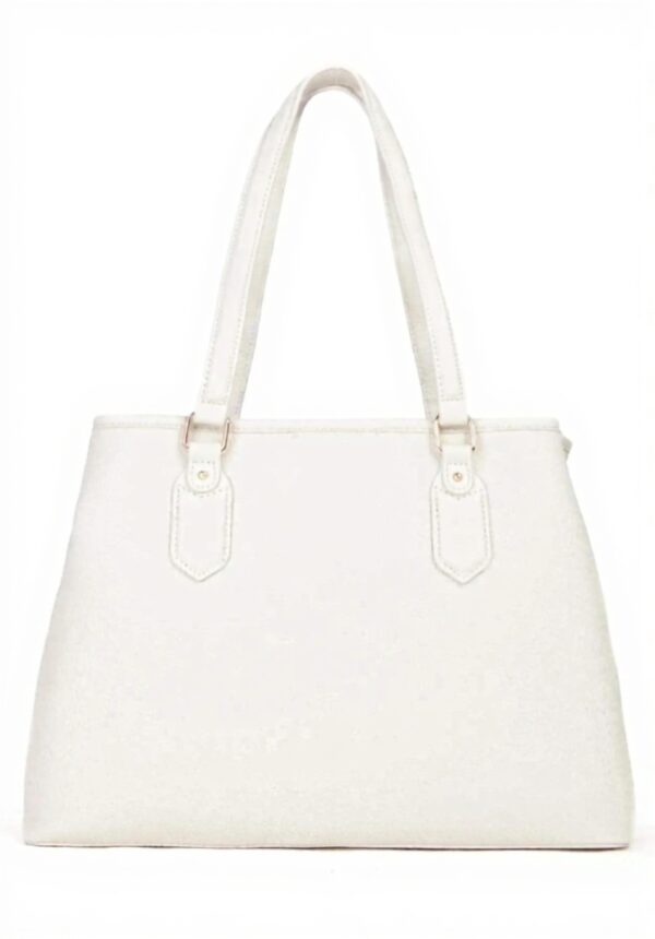 Borsa a spalla Valentino Brixton Donna Bianco Shopping