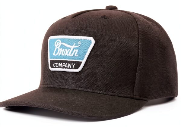 Brixton Snapback Nero Uomo Cappelli Regolabile Taglia Unica-0