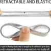 Bracciali elastici metallo reggi camicia uomo antiscivolo-2