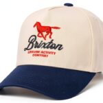 Cappellino Baseball Brixton Donna Visiera Ricurva Bianco-0