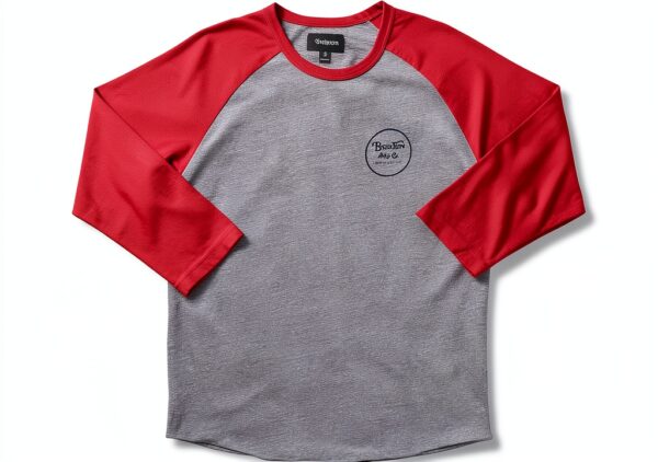 Maglietta da baseball Brixton Uomo cotone poliestere stampa-0