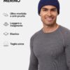 Berretto in lana Merino Copenhagen uomo donna taglia unica-1