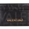 Portafoglio Valentino Donna Design Compatto Nero Bordeaux-0