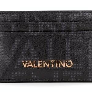 Portafoglio Valentino Donna Design Compatto Nero Bordeaux-0