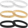 Bracciali elastici metallo reggi camicia uomo antiscivolo-0