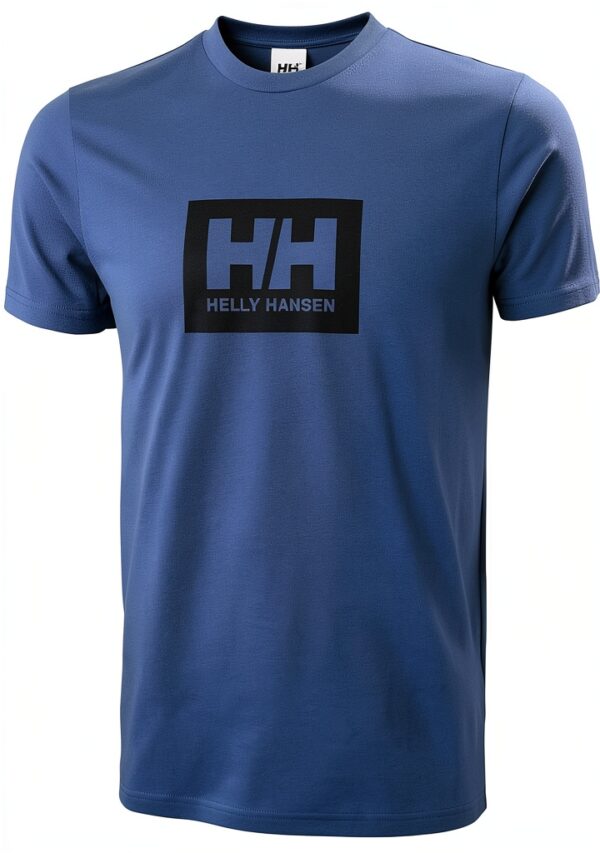 Helly Hansen T-shirt Uomo Cotone Biologico Logo Petto
