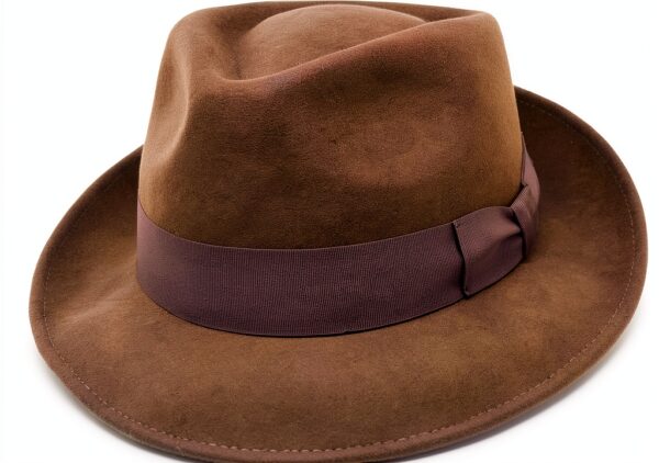 Borges Scott Fedora Cappello a Goccia Lana Impermeabile Uomo