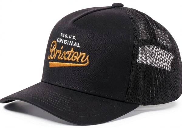 Brixton Baseball uomo cappellino sportivo estate seppia nero