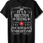 Maglietta Vintage Brixton Uomo Design Divertente Leggera-0