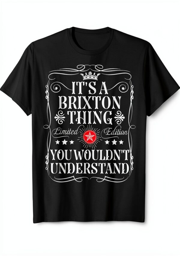 Maglietta Vintage Brixton Uomo Design Divertente Leggera-0